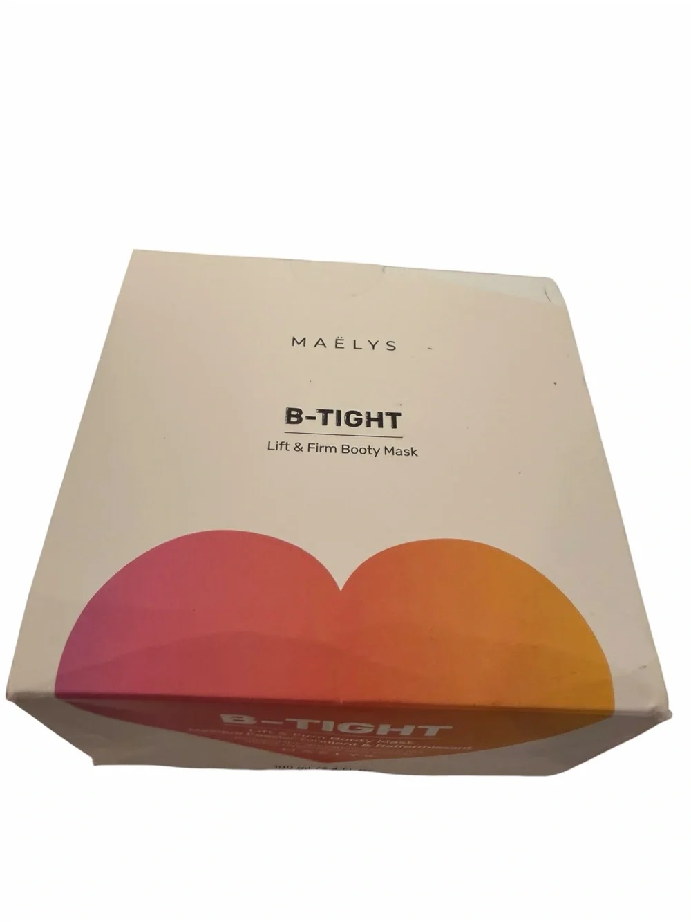 Maelys B-TIGHT Lift & Firm Booty Mask Sealed Firms Tones Reduce Cellulite Look